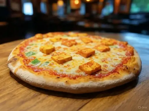 Paneer Tikka Pizza