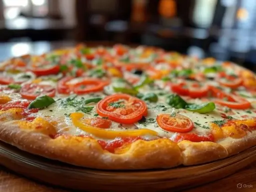 Veggie Paradise Pizza